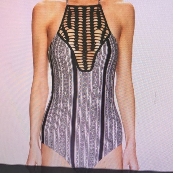 ACACIA SWIMWEAR TEAHUPO'O POLYNESIA ONE PIECE SWIMSUIT SMALL - Picture 15 of 15